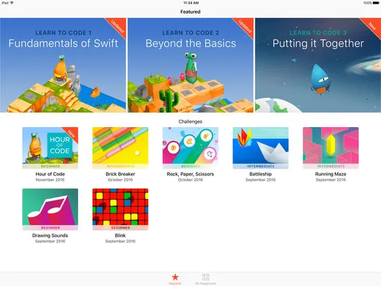 Swift Playgrounds