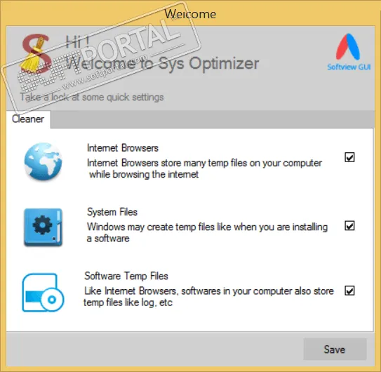 Sys Optimizer