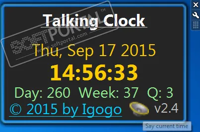 Talking Clock