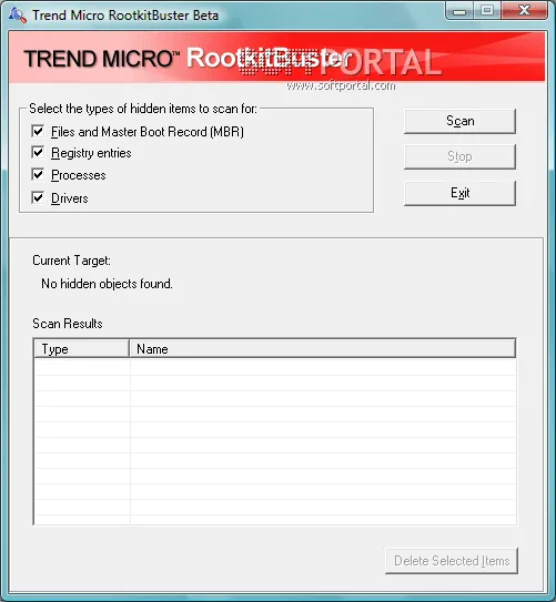 Trend Micro RootkitBuster