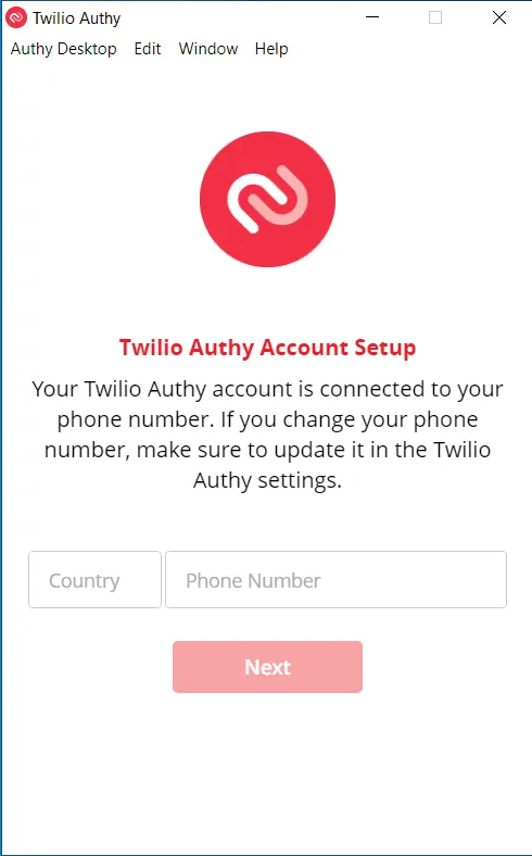 Twilio Authy