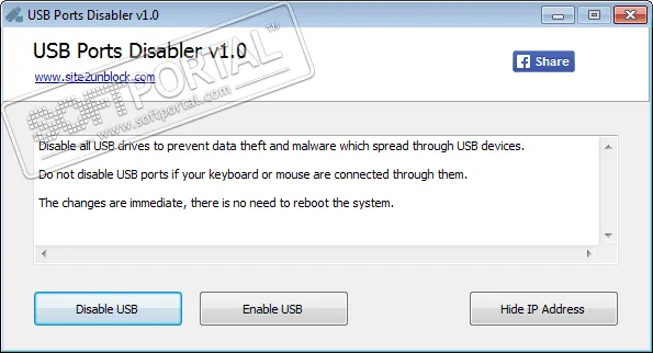 USB Ports Disabler