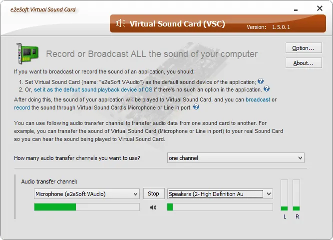 Virtual Sound Card