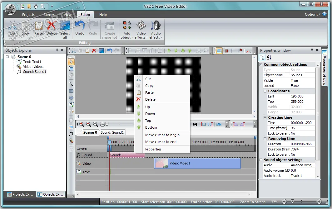 VSDC Free Video Editor