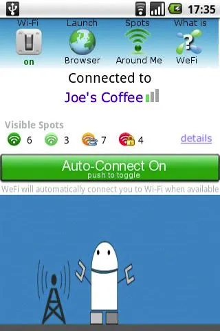 WeFi - Automatic Wi-Fi