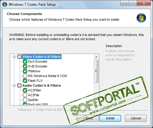 Windows 7 Codec Pack