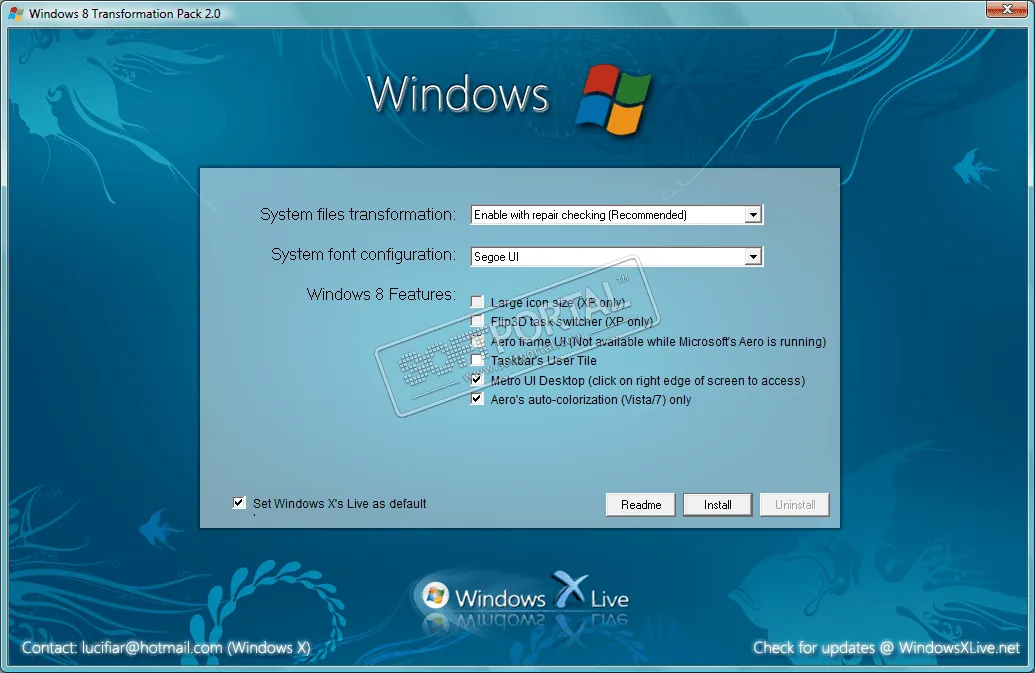 Windows 8 Transformation Pack