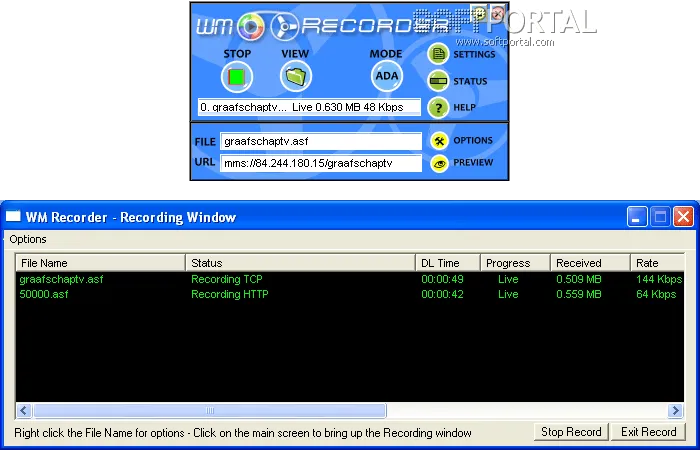 WM Recorder