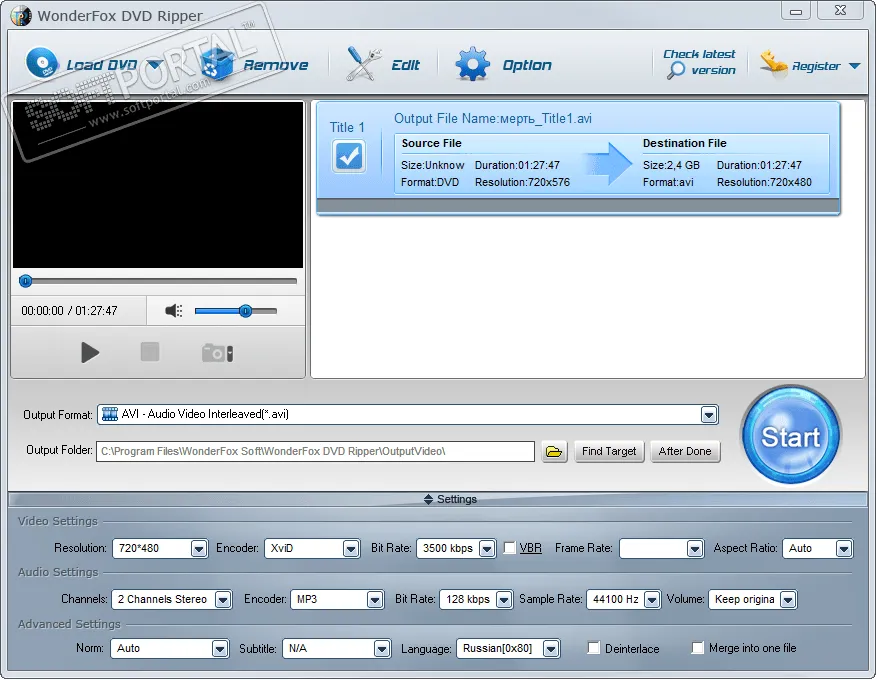 WonderFox DVD Ripper