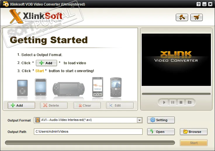 Xlinksoft VOB Converter