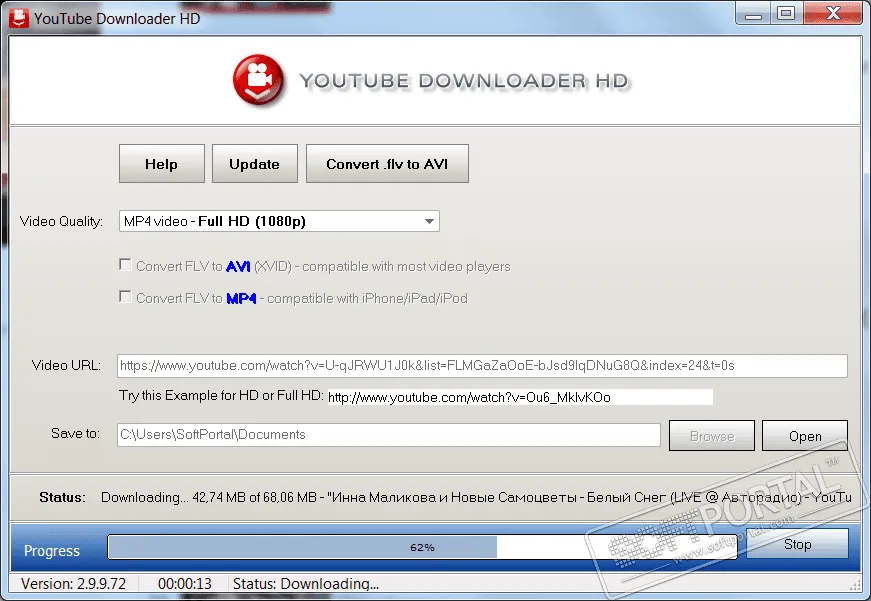 Youtube Downloader HD